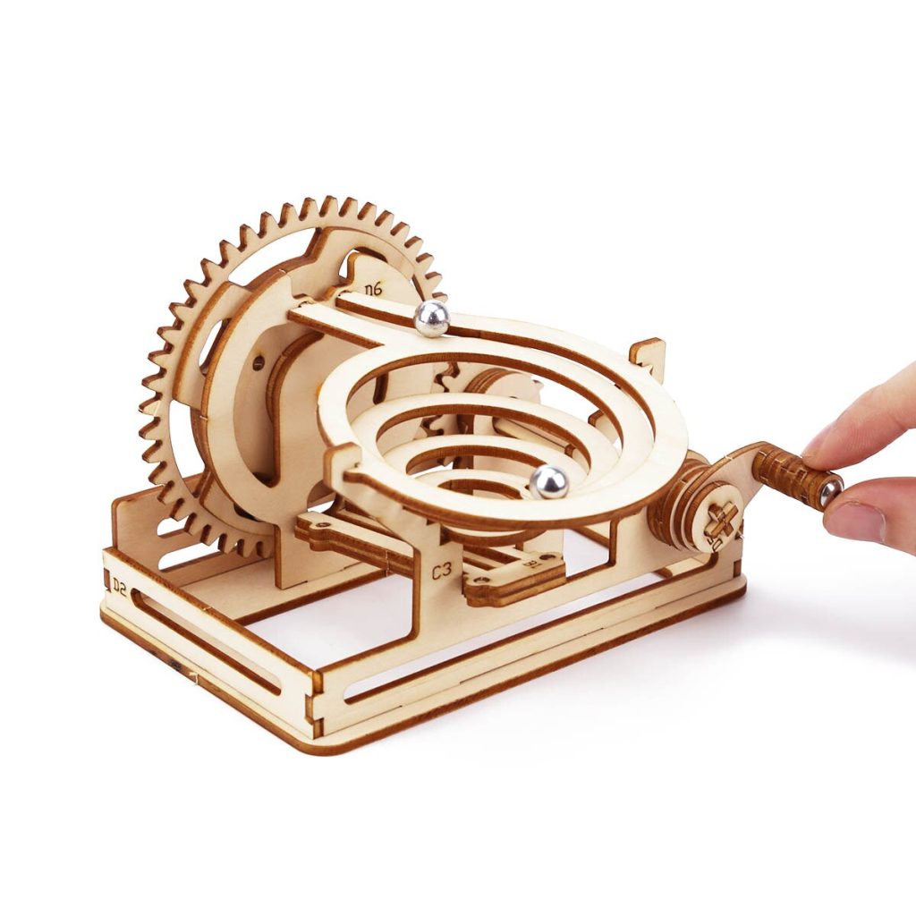 Puzzle 3D En Bois - Casse-tête éducatif Pour Enfants Et Adultes, 6.9 Cm Cube, En Tilleul