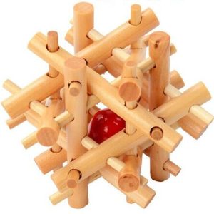 Casse tête bâton en bois