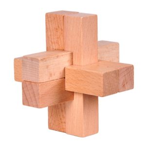 Casse tête bois 6 pièces