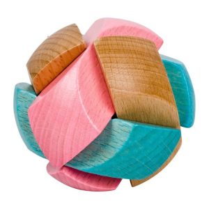 Casse tête bois boule