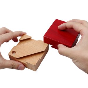 Casse tête boite en bois