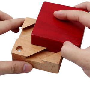 Casse tête boite en bois