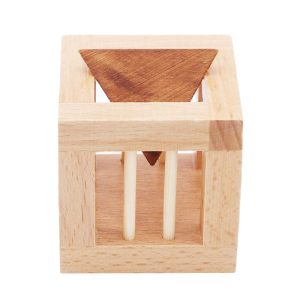 Casse tête chinois cube bois