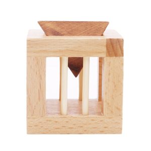 Casse tête chinois cube bois