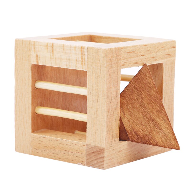 Casse tête chinois cube bois Casse tête chinois cube bois