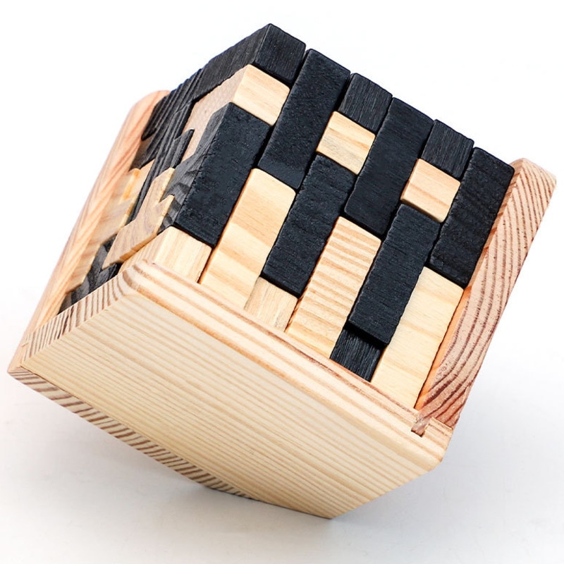 Casse tête cube bois Casse tête cube bois