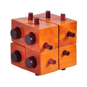 Casse tête en bois cube