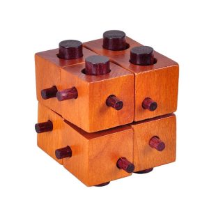 Casse tête en bois cube