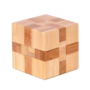 Cube bois casse tête