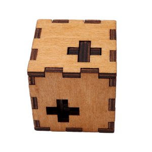 Cube en bois casse tête