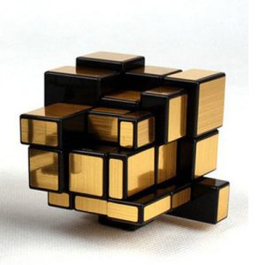 Rubik's cube doré