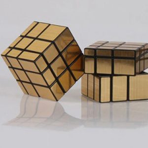 Rubik's cube doré