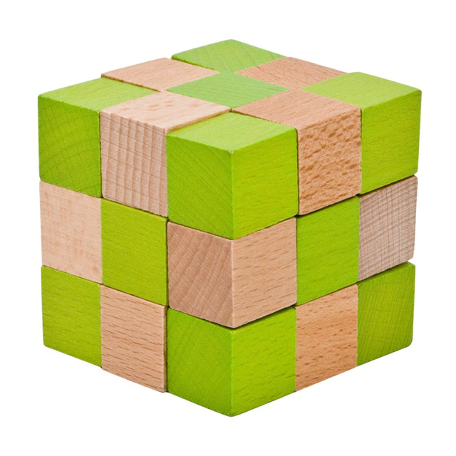 Casse tête cube serpent Casse tête cube serpent