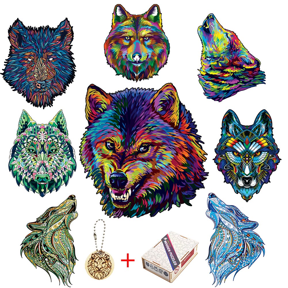 Casse tête loup Casse tête loup